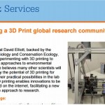 Creating a 3D Print global research community